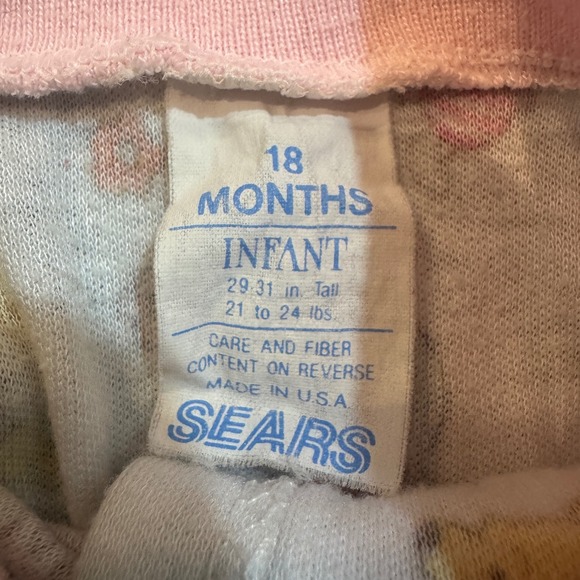 Vintage Sears Winnie the Pooh Tigger Infant Bodysuit 18 Months Long Sleeve - Picture 4 of 7